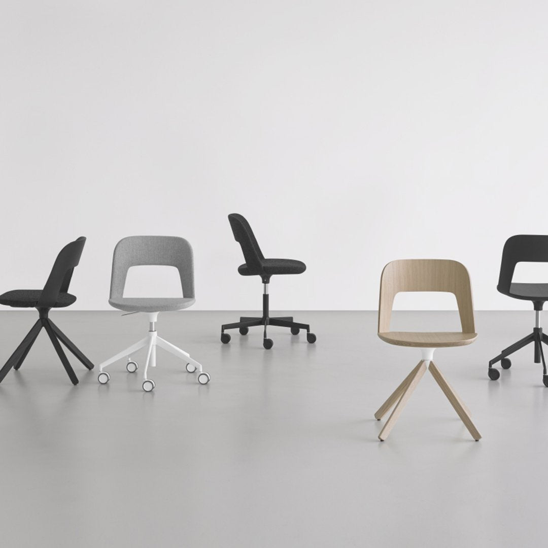 Arco Office Chair - 4-Star Base, Seat Upholstered