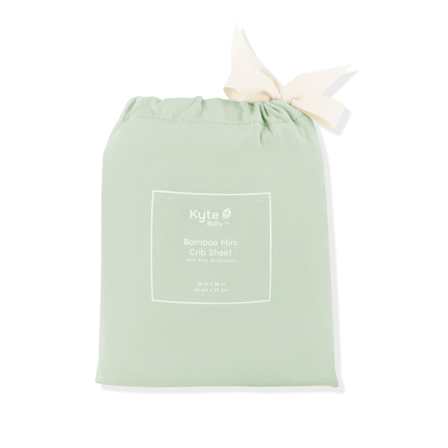 Mini Crib Sheet in Basil
