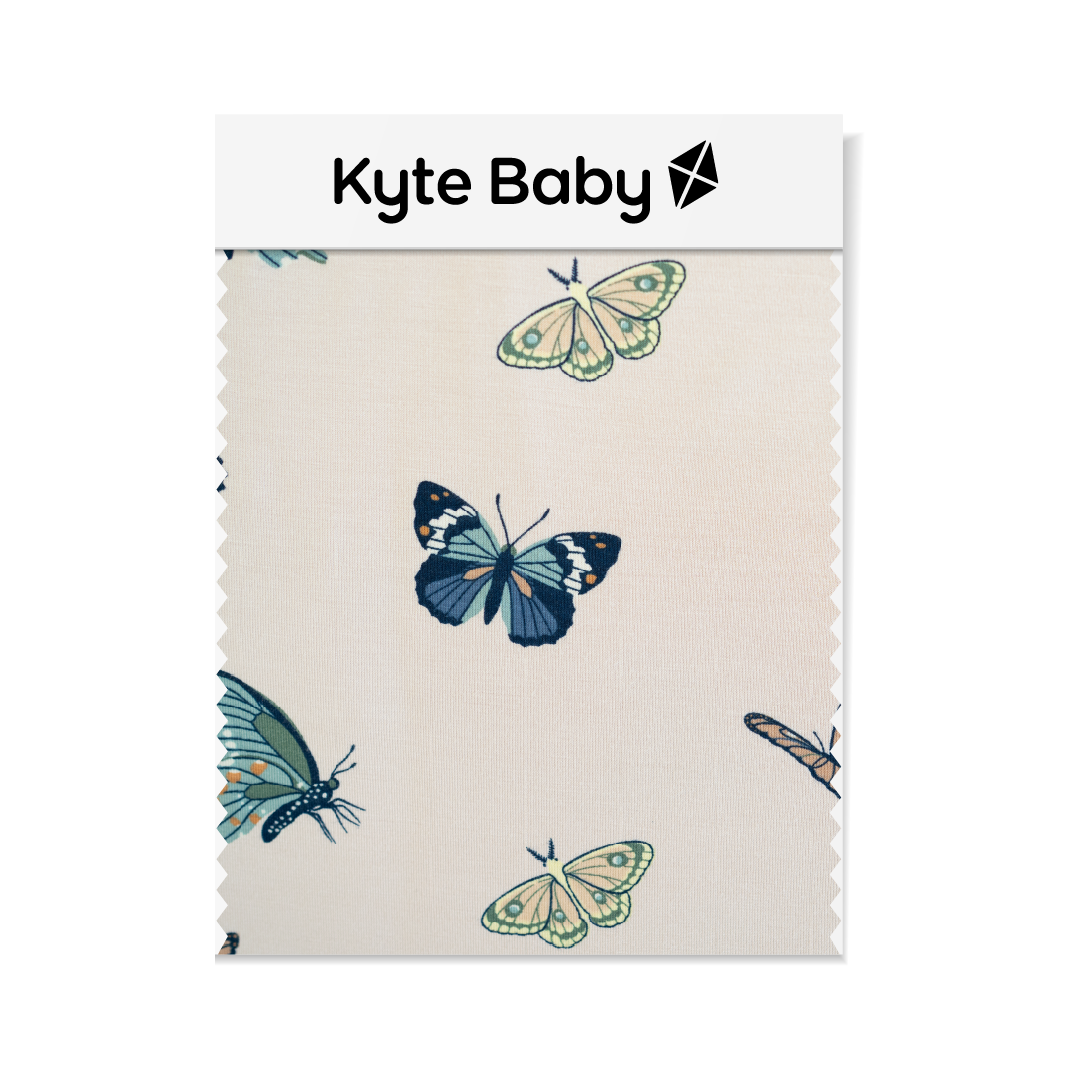 Standard Pillowcase in Blush Butterfly