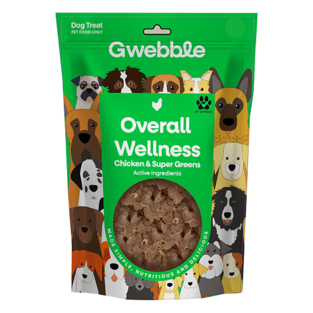 Gwebble - Overall Wellness Super Greens Dog Treats