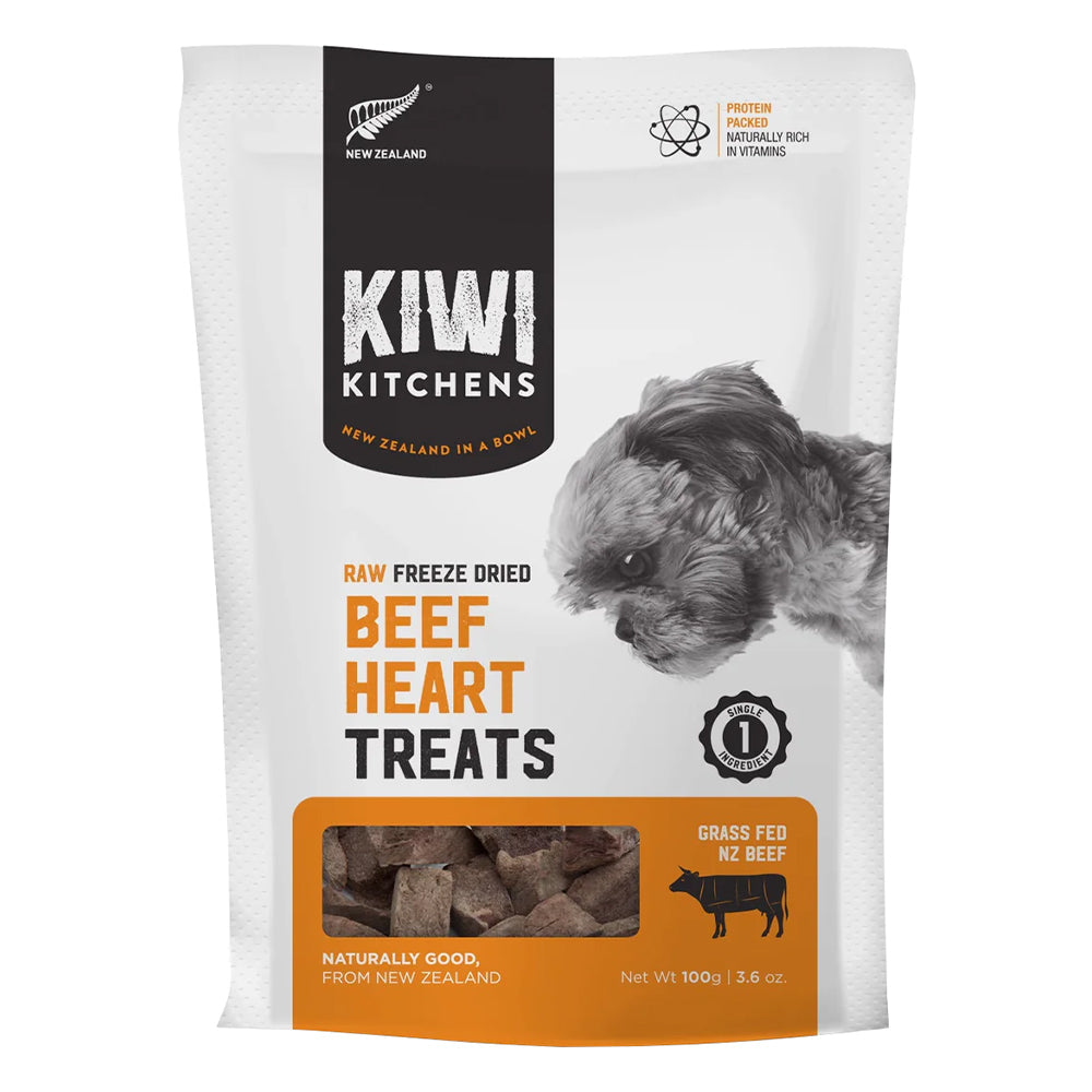 Kiwi Kitchens - Beef Heart Freeze Dried Dog Treats