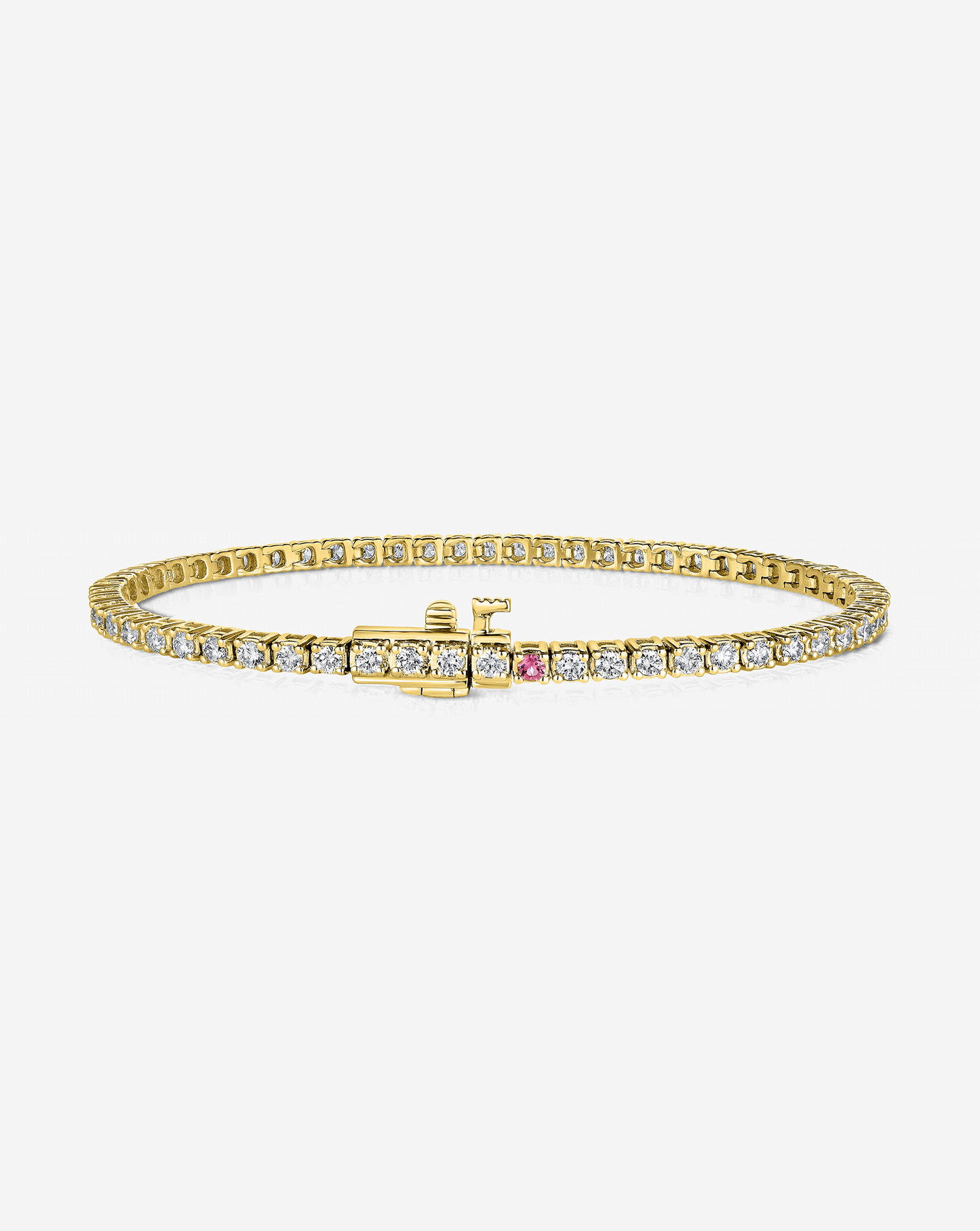 Birthstone Lab Tennis Bracelet