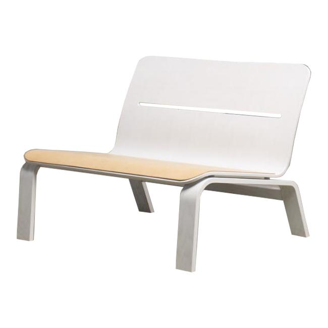 Bowie Lounge Chair - Leather Seat