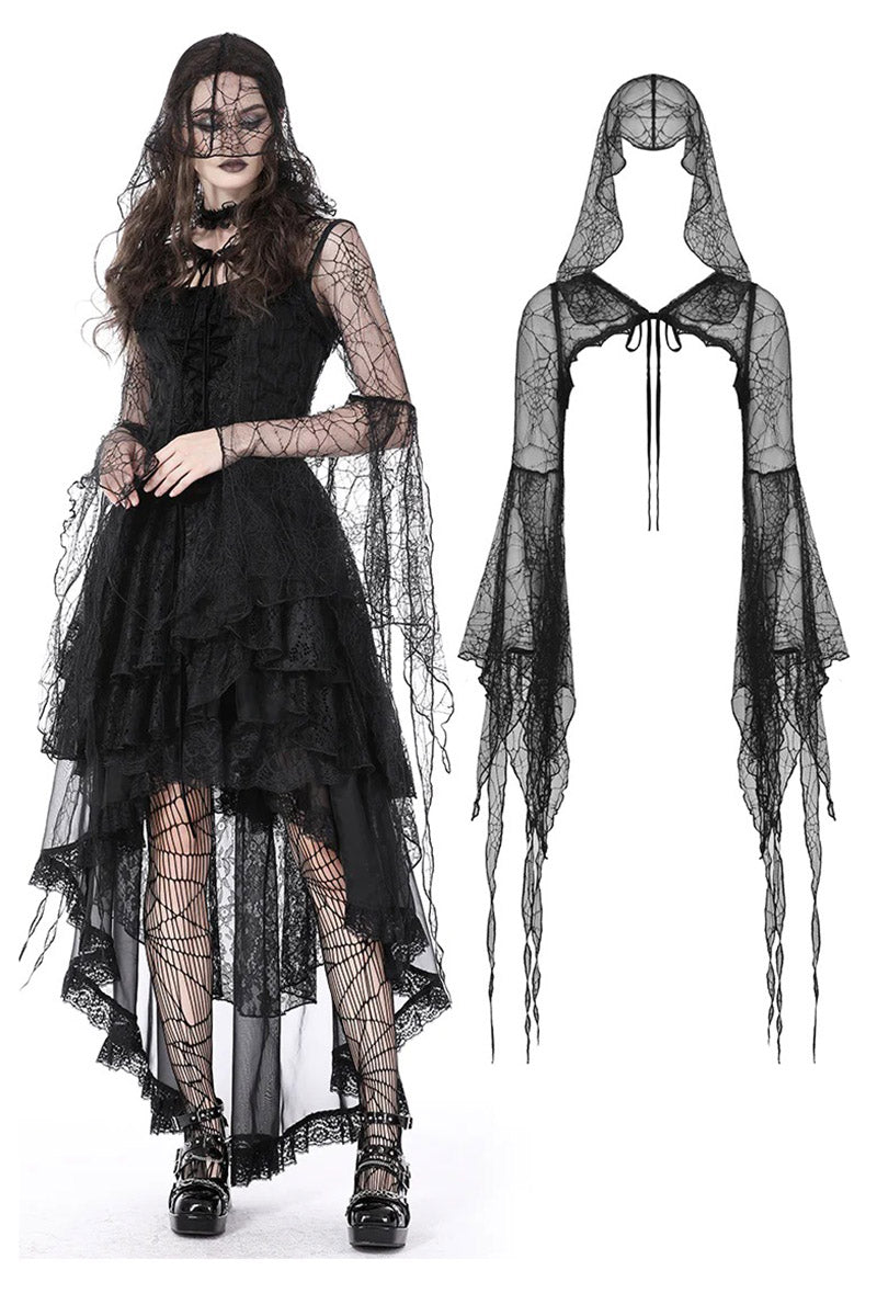 Cobwebella Cape Bolero