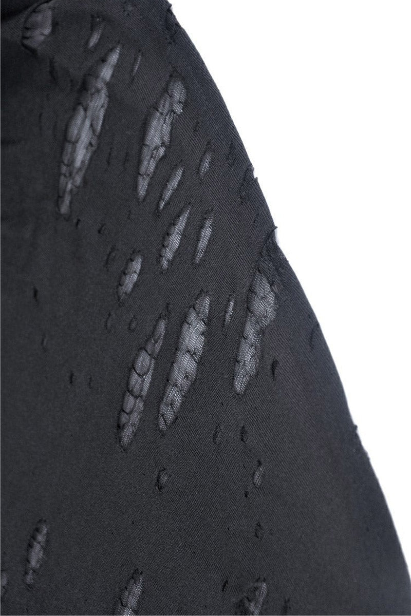 Catacombs Cut-Out Hooded Top