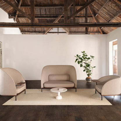 Arc High Back Lounge Chair w/ Tablet