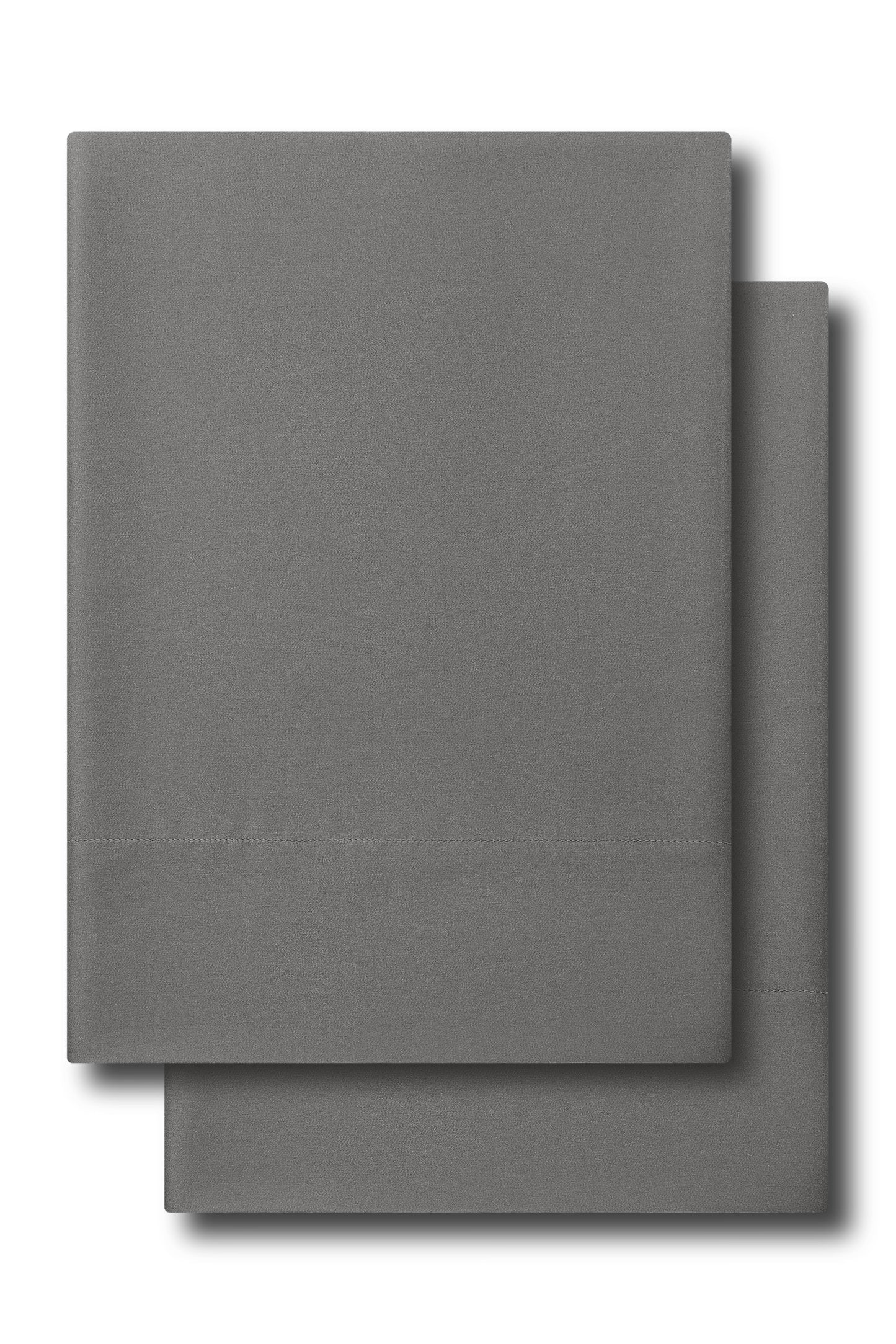 Bamboo Sateen Pillowcase Set in Ash
