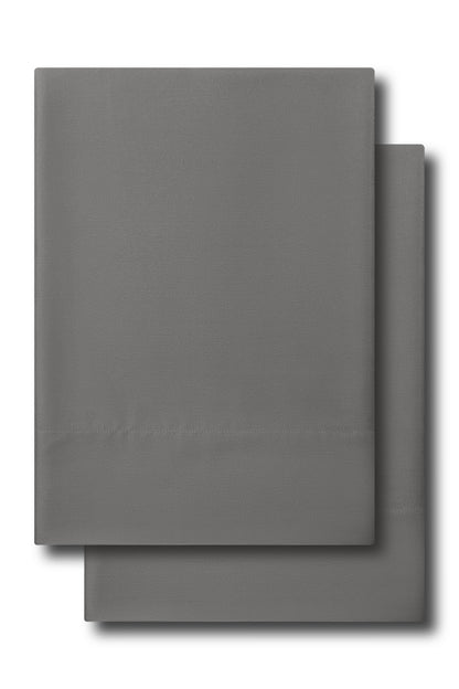 Bamboo Sateen Pillowcase Set in Ash