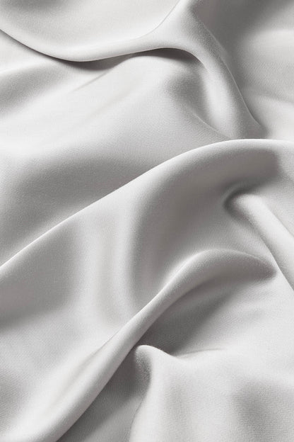 Bamboo Sateen Pillowcase Set in Dove Gray