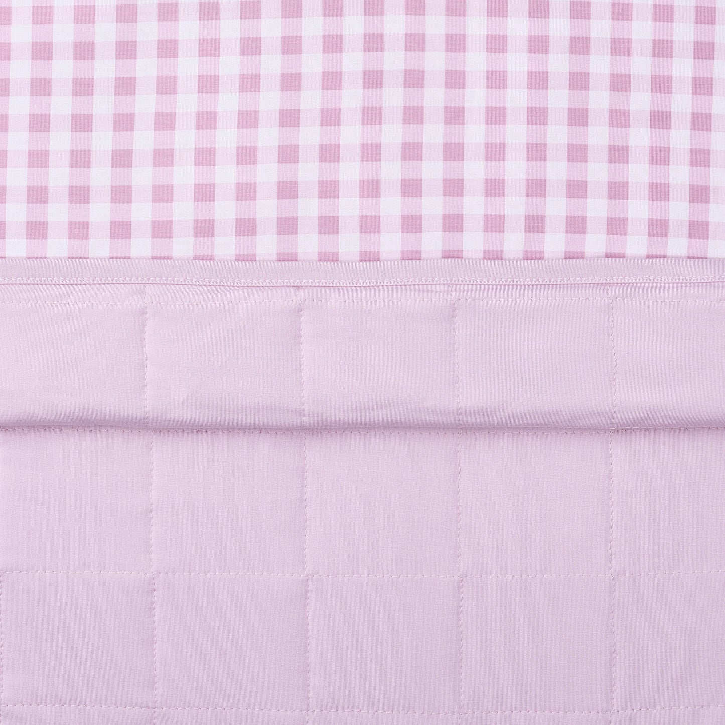 Baby Blanket in Gingham Thistle 1.0