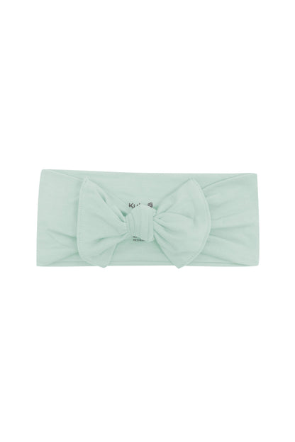 Knotted Bow Headband in Sage