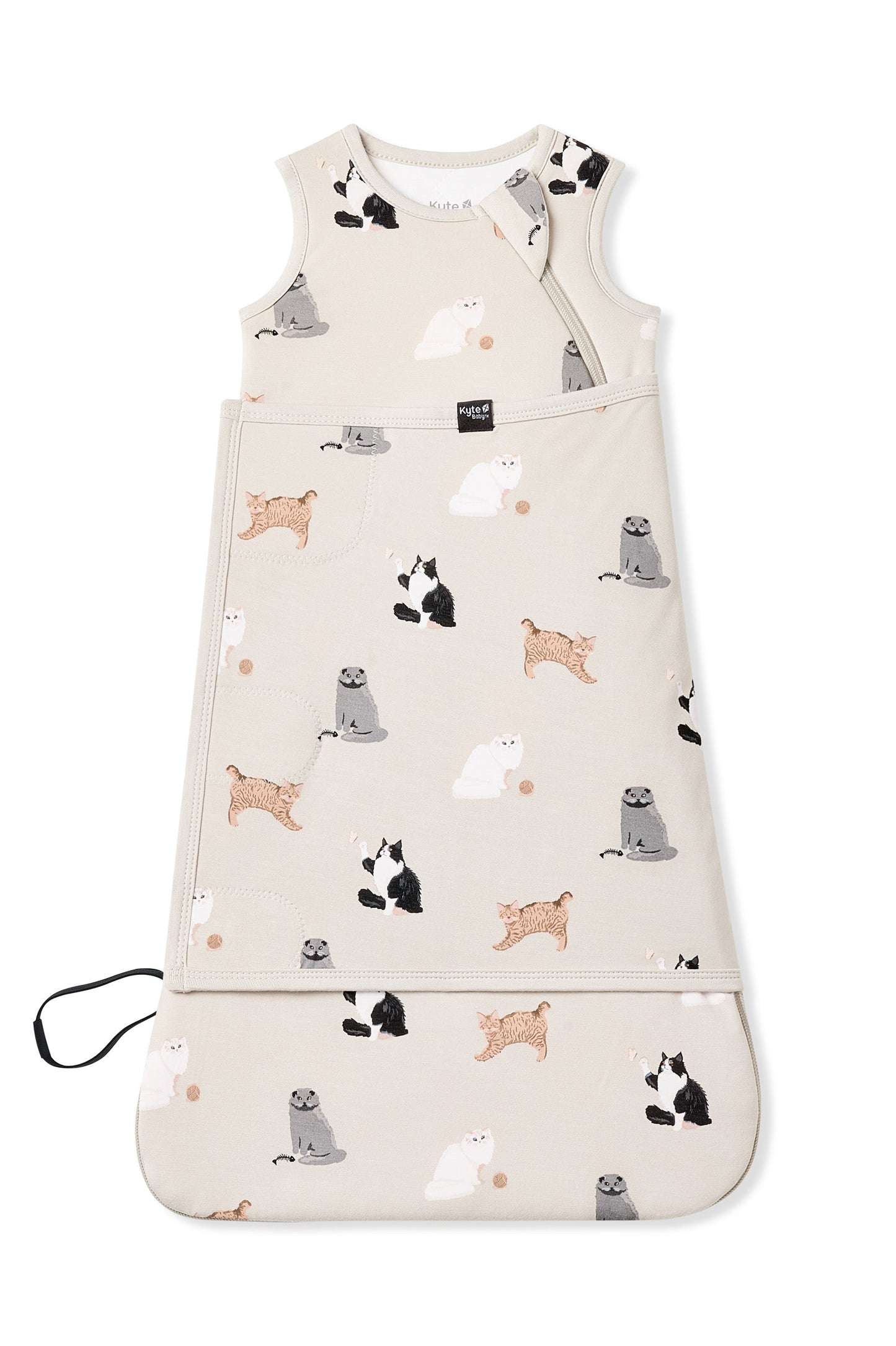 Sleep Bag Swaddler in Fluffy Cat 1.0