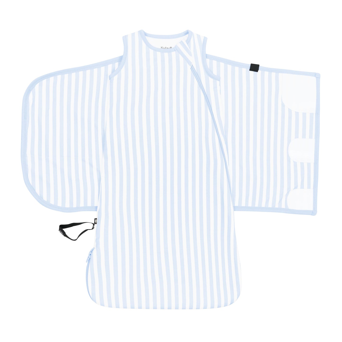 Sleep Bag Swaddler in Small Mist Stripe 1.0