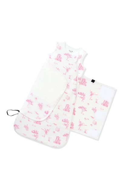 Sleep Bag Swaddler in Toile Ballet 1.0
