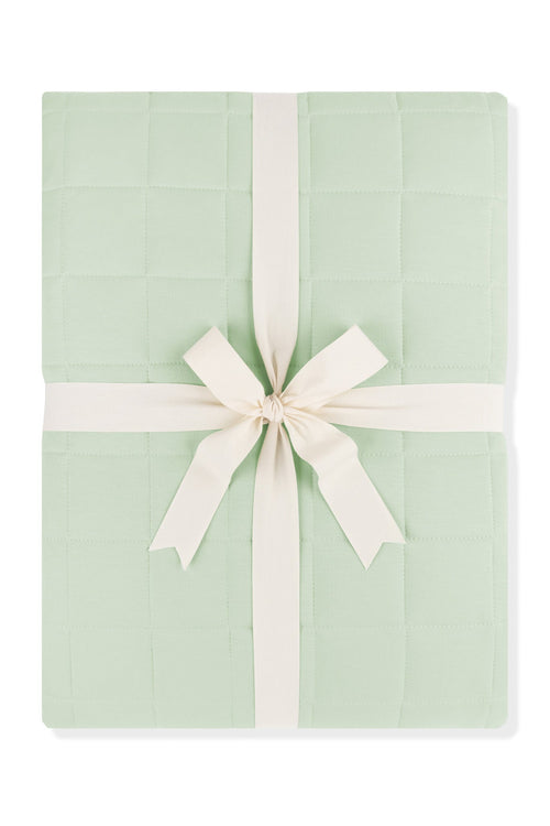 Adult Quilted Blanket in Basil 2.5