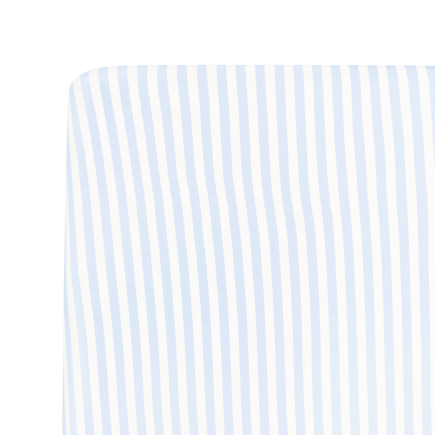 Mini Crib Sheet in Small Mist Stripe