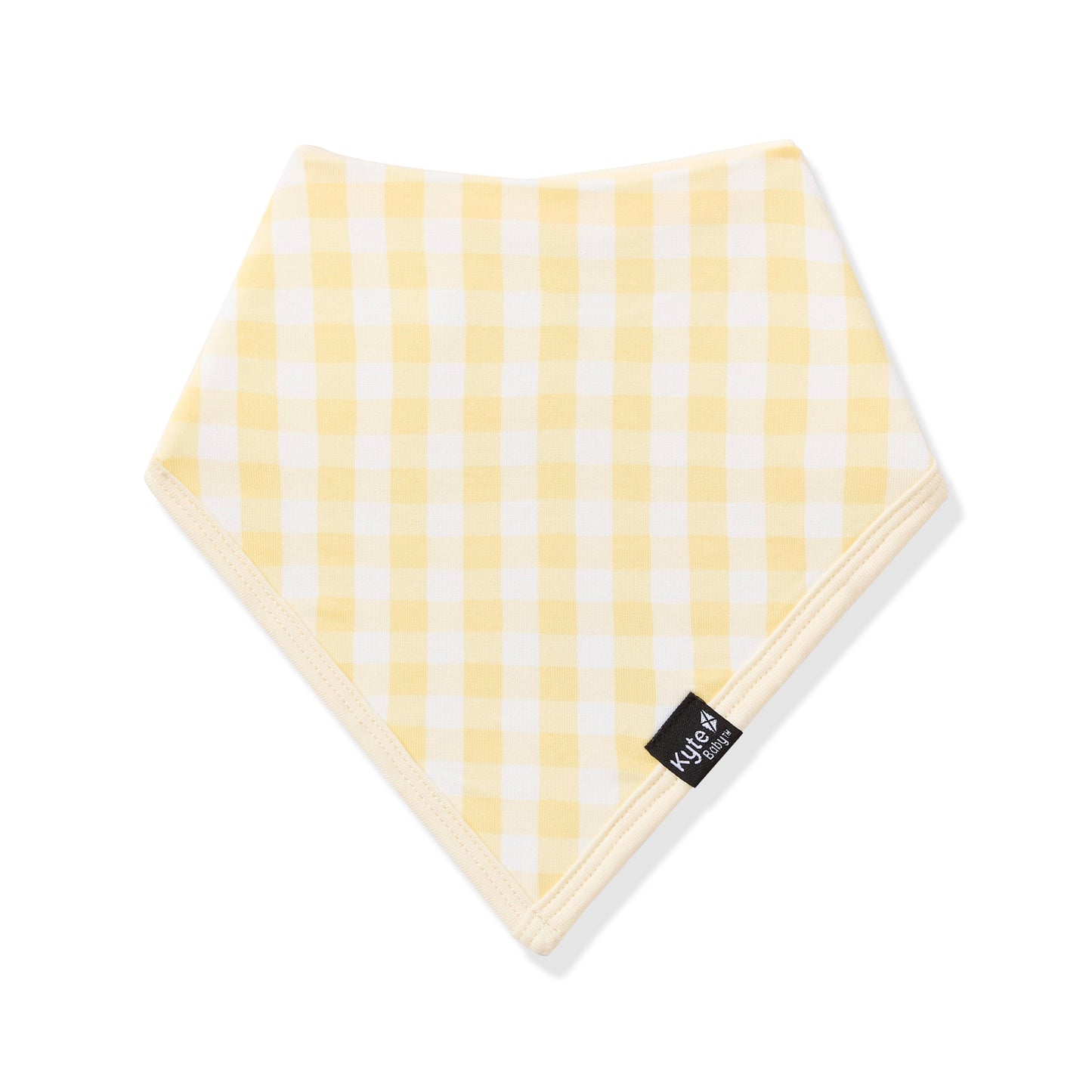 Bib in Gingham Chamomile
