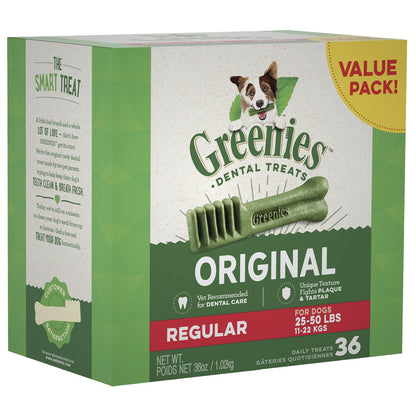 Greenies - Original Dental Dog Treats Regular 11 - 22kg
