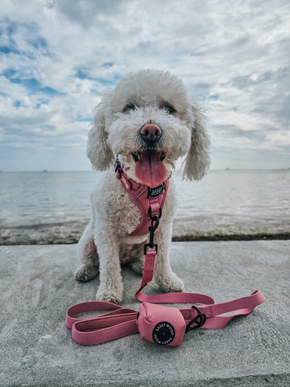 Dog Waste Bag Holder - Dusty Rose