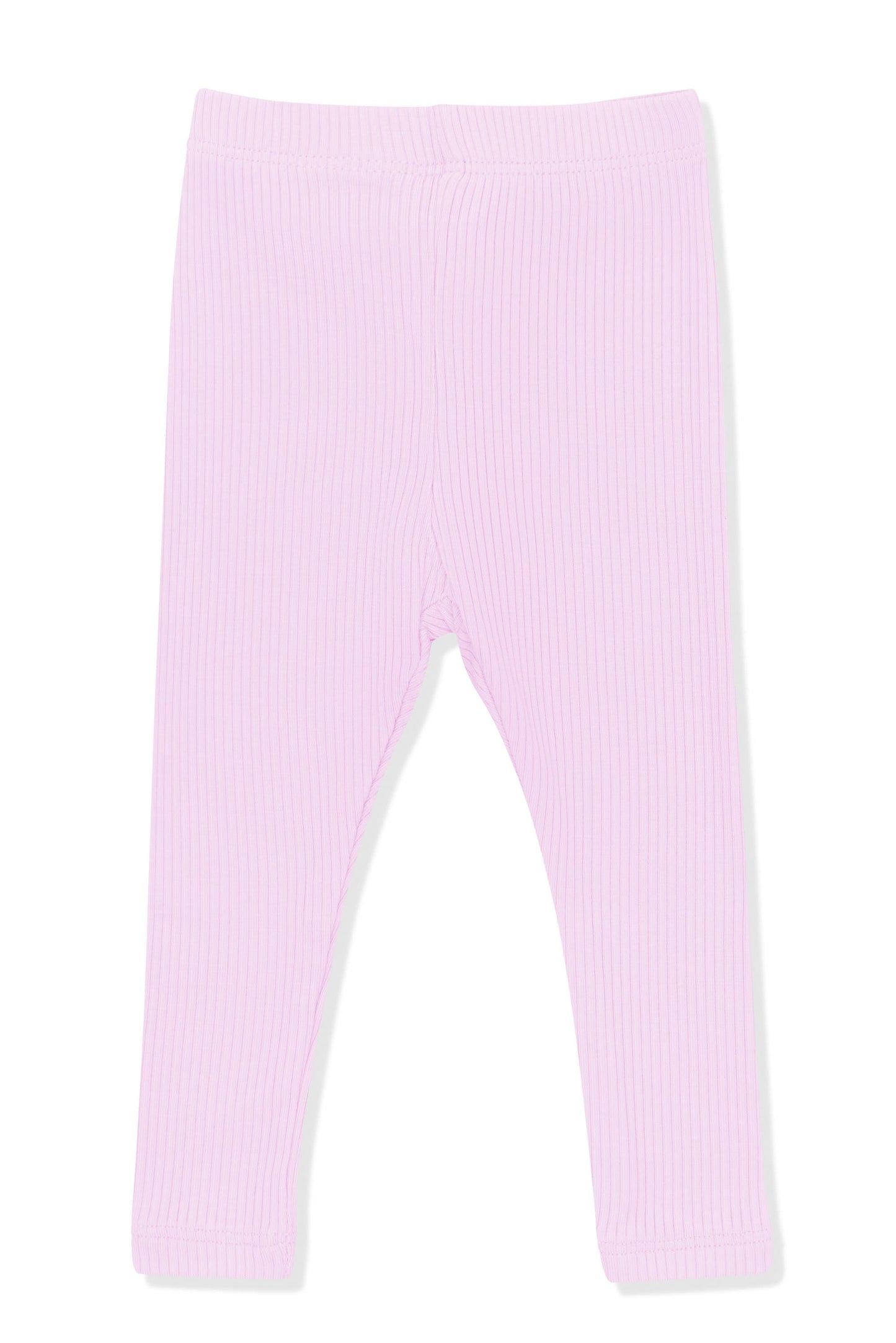 Ribbed Leggings in Thistle