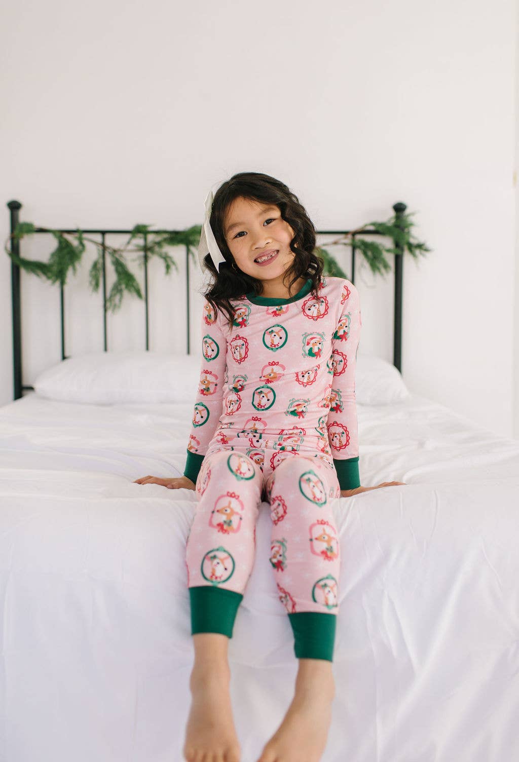 2 piece Bamboo Pajama in Reindeer