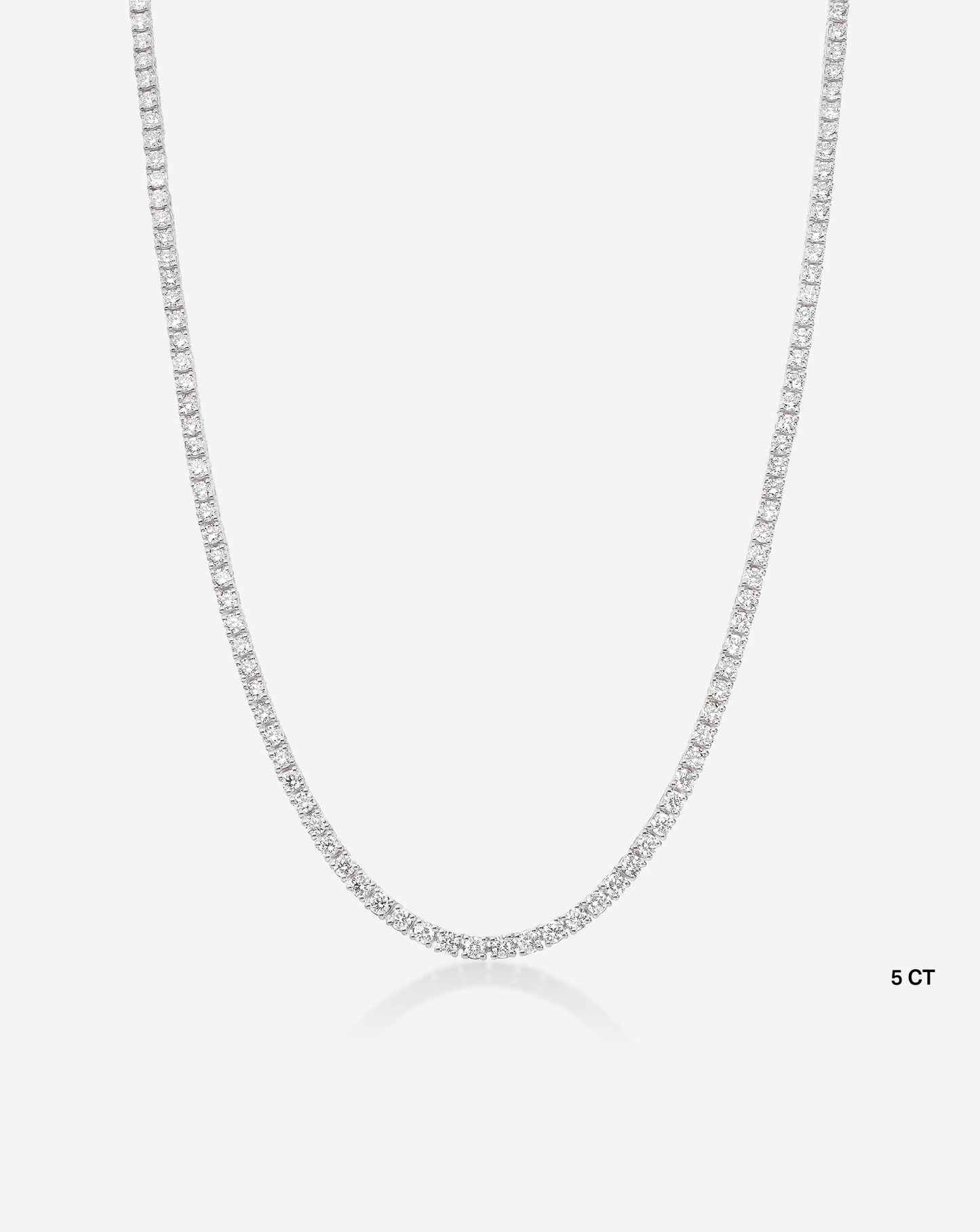 Classic Diamond Tennis Necklace