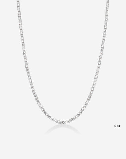 Classic Diamond Tennis Necklace