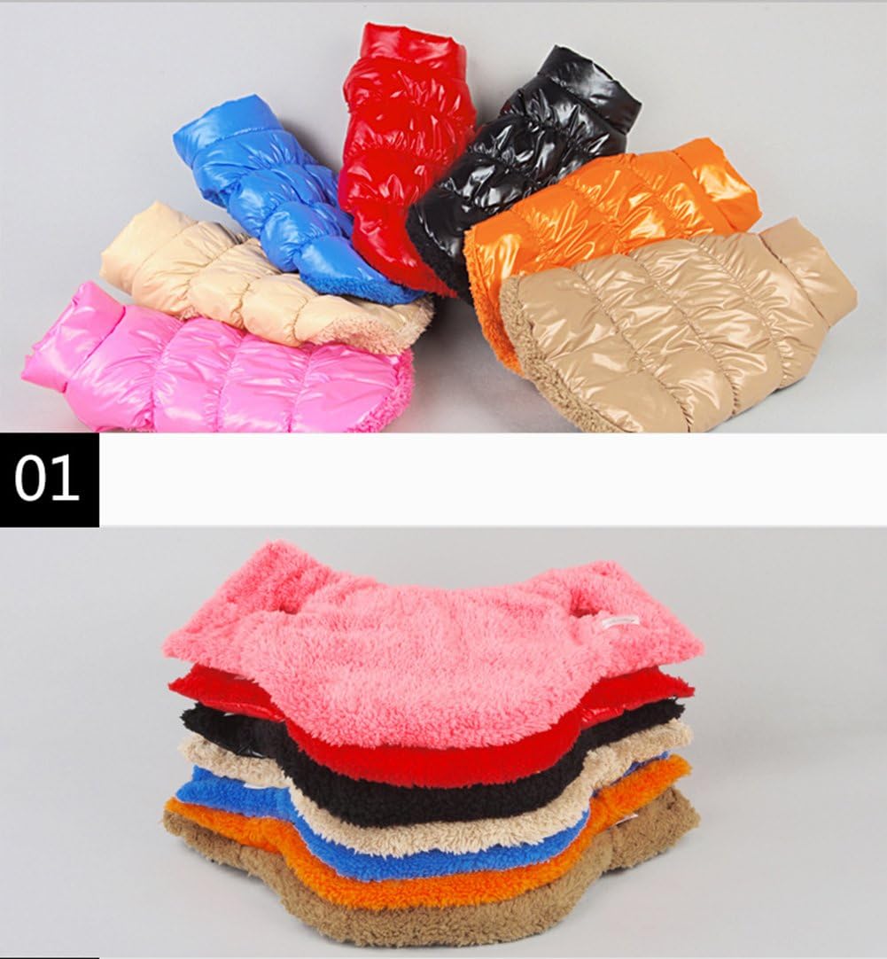 LEMON PET - Waterproof Coat Jacket for Dogs and Cats (Pink)