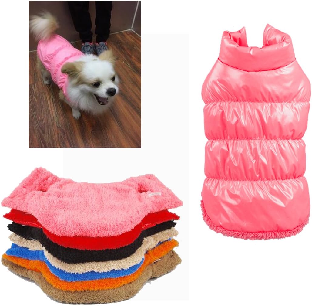 LEMON PET - Waterproof Coat Jacket for Dogs and Cats (Pink)