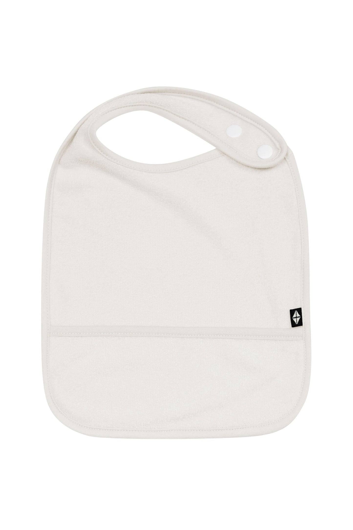 Terry Pocket Bib in Oat