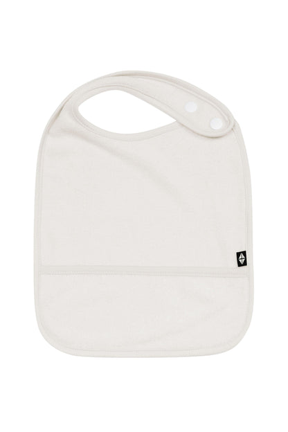 Terry Pocket Bib in Oat