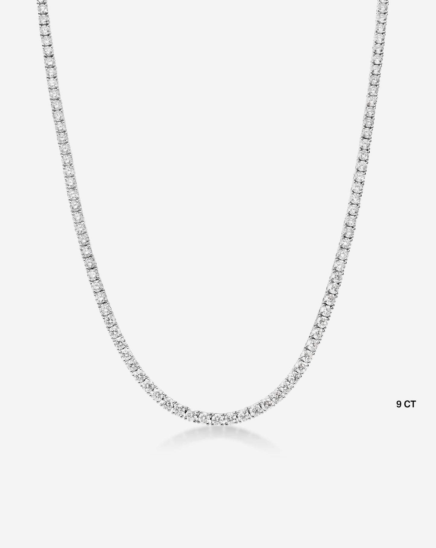 Classic Diamond Tennis Necklace