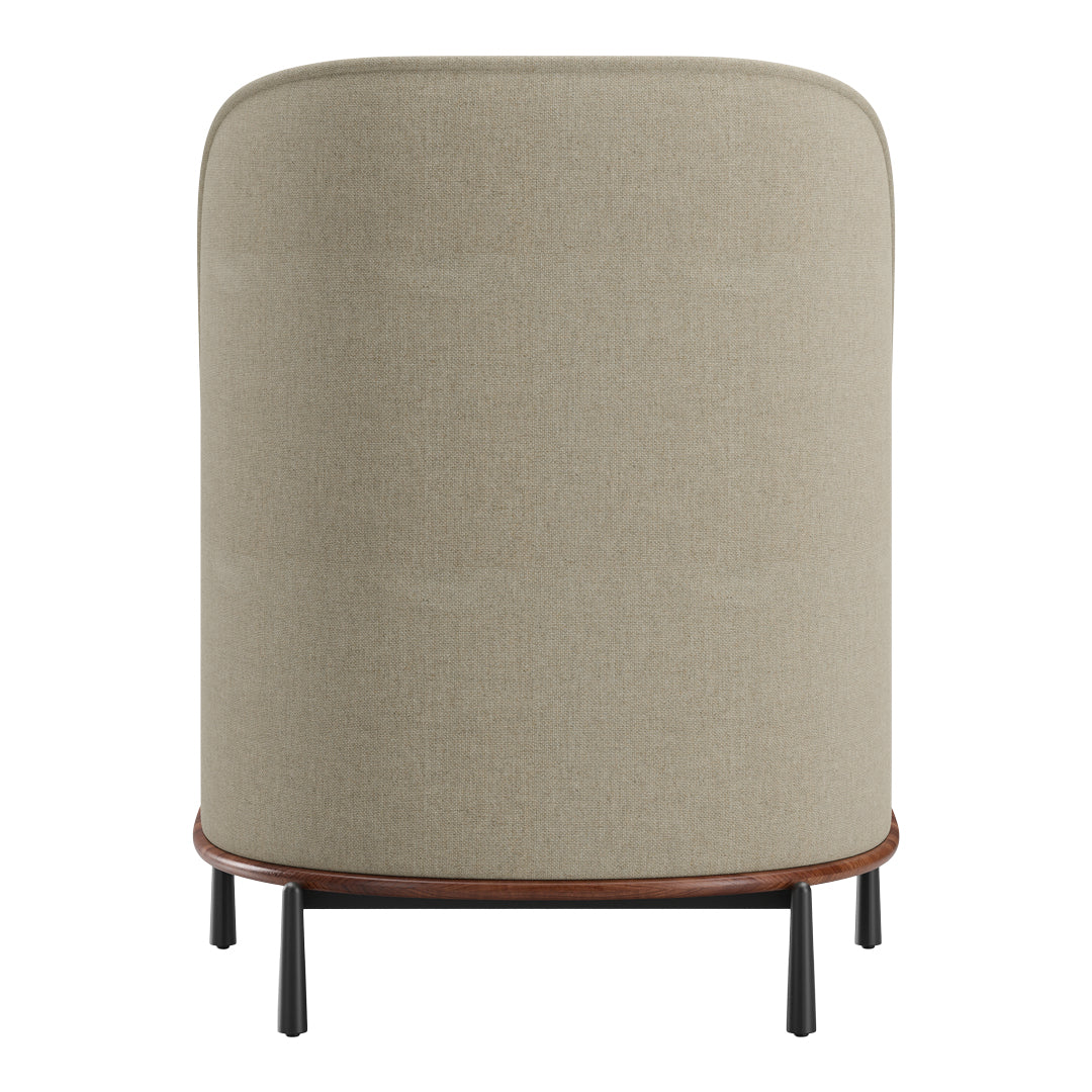 Arc High Back Lounge Chair w/ Tablet
