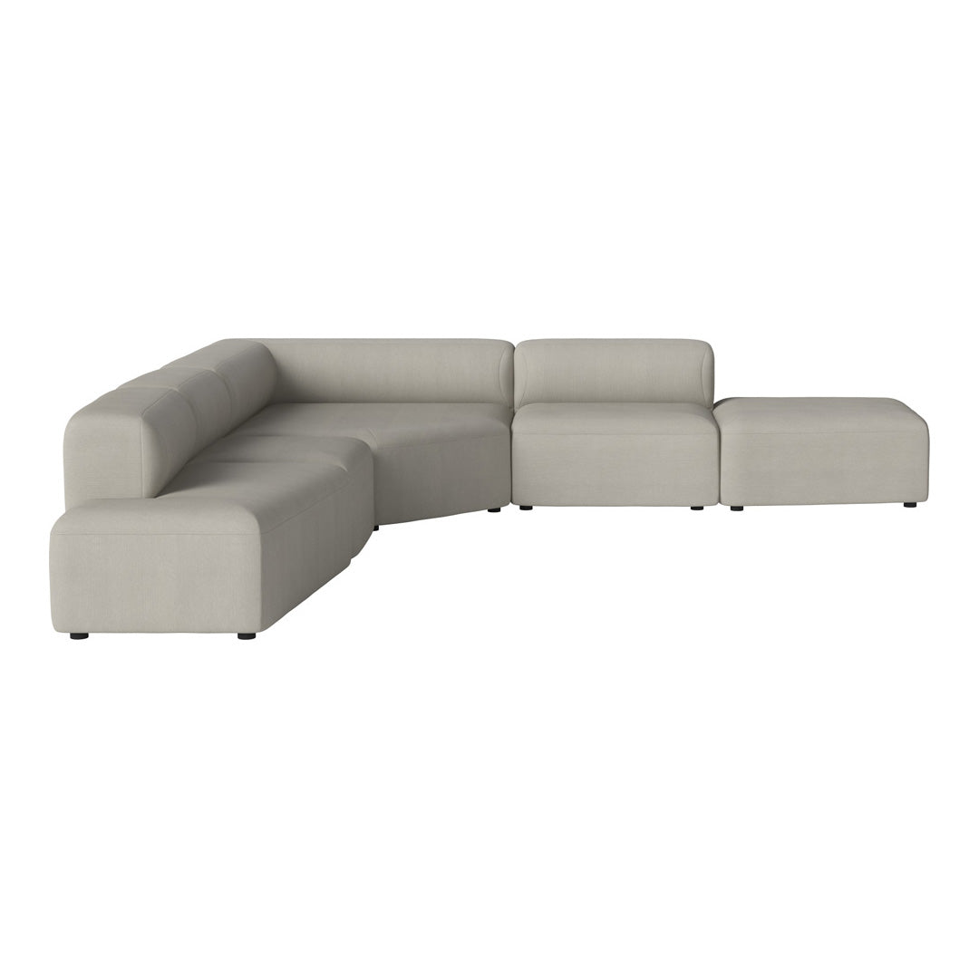 Angle Corner Sofa w/ Open End & Chaise
