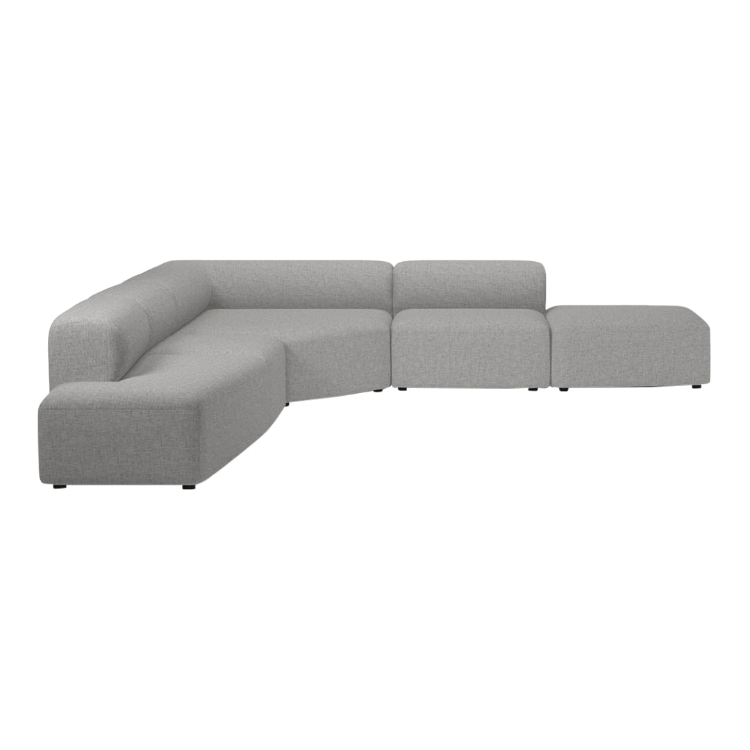 Angle Corner Sofa w/ Open End & Chaise