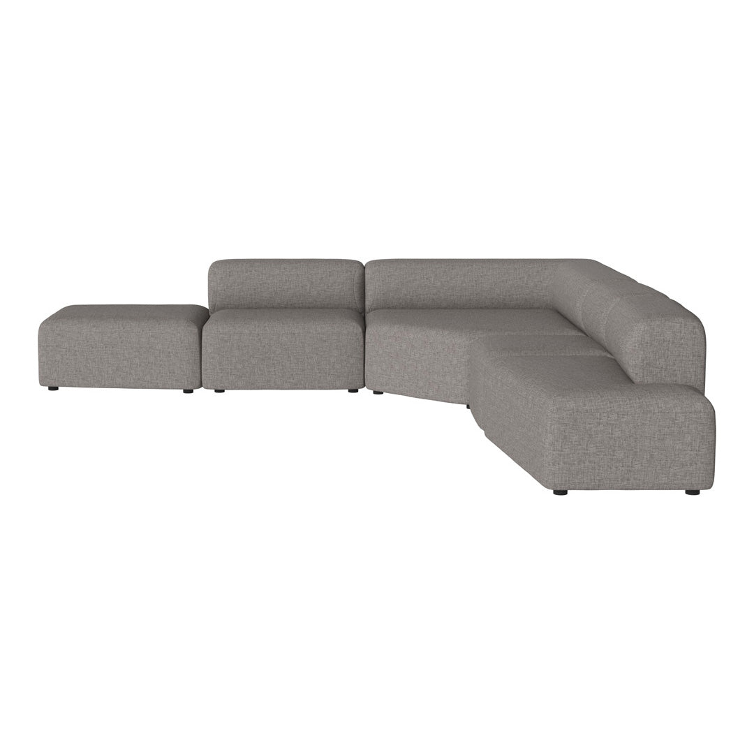 Angle Corner Sofa w/ Open End & Chaise