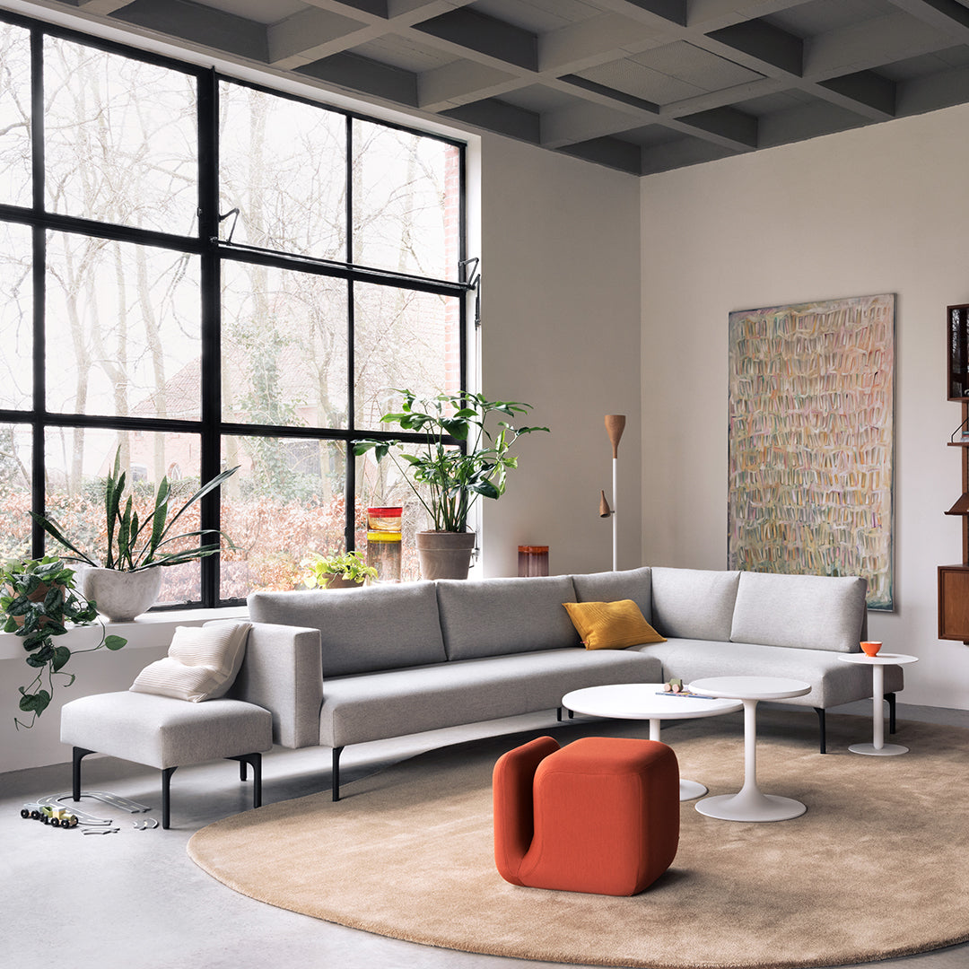 Arris Sofa - L-Shaped w/ Slender Arms (106.3" W)