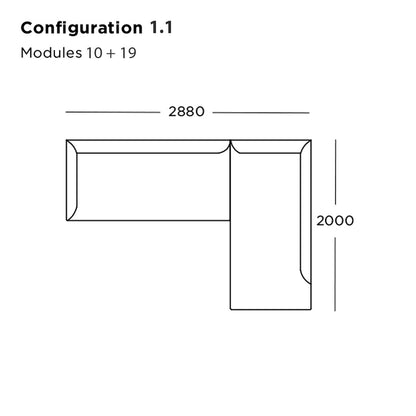 Blade Pre-configured Sofa - Setup 1