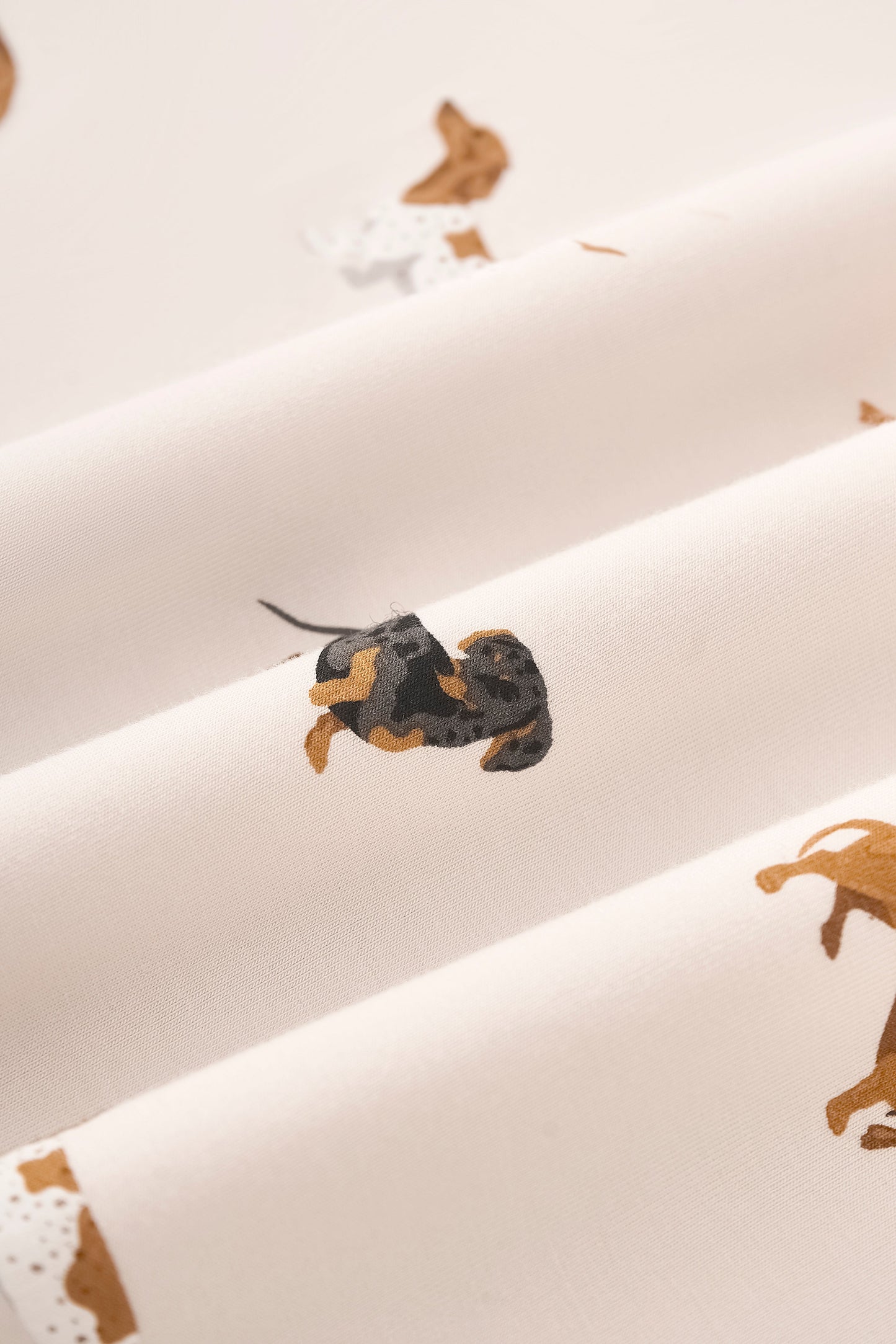Short Sleeve Pajamas in Dachshund