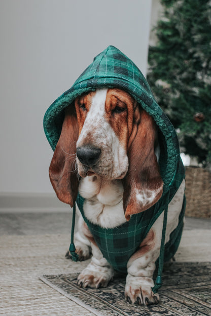Dog Reversible Sherpa Jacket - Barks of Holly
