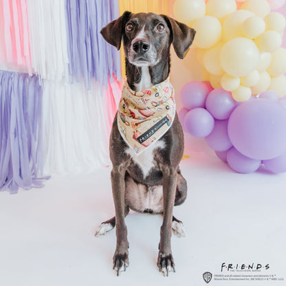 Dog Bandana - Friends™ (Yellow)