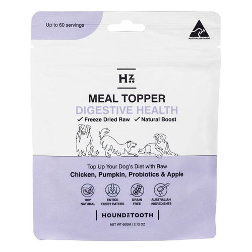 Houndztooth - Digestive Health Natural Raw Boost Meal Topper for Dogs