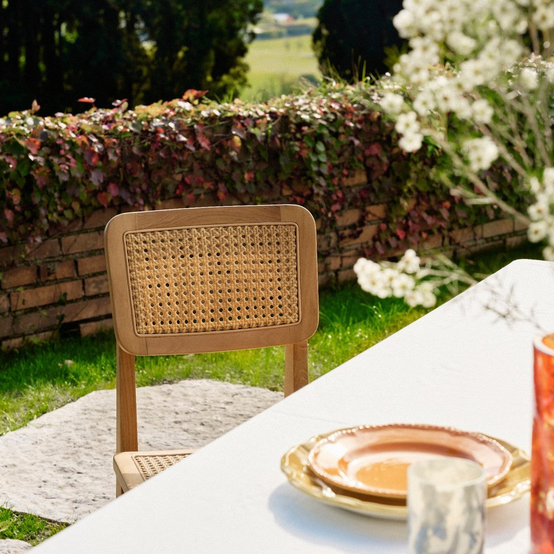C-Chair Outdoor Dining Chair - All French Cane