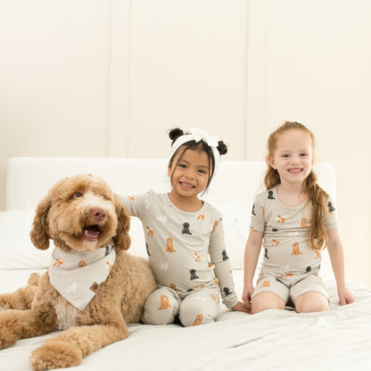 Dog Bandana in Fluffy Dog