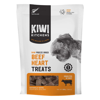 Kiwi Kitchens - Beef Heart Freeze Dried Dog Treats