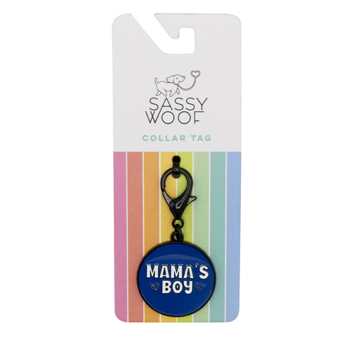 Collar Tag - Mama's Boy
