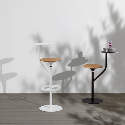 Aaron Outdoor Swivel Counter Stool