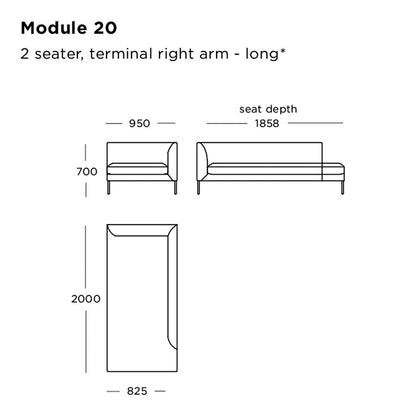 Blade Pre-configured Sofa - Setup 1