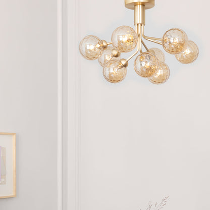 Apiales 9 Ceiling Fixture