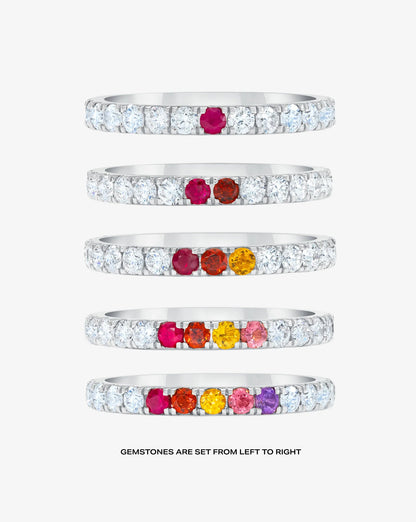 2.5 mm Personalized Classic Lab Diamond Band | Platinum